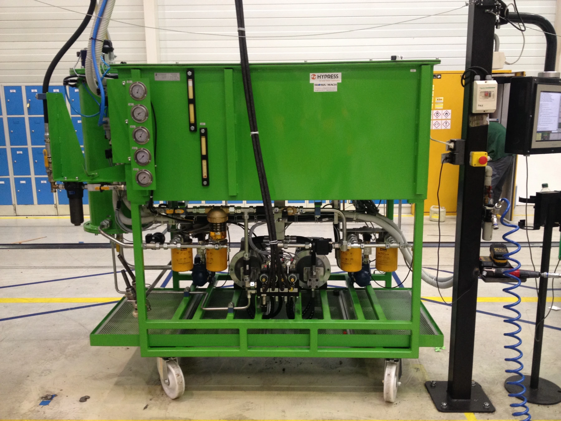 Proplachovací agregát Troma-Mach